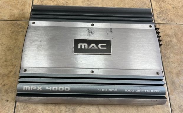 4 канален авто усилвател Mac Audio MPX 4000