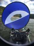 Parașută Wind Paddle pentru ambarcațiuni.