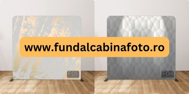 Fundal Cabina Foto Panza Print Fata Versoplus Stativ sau doar Panza