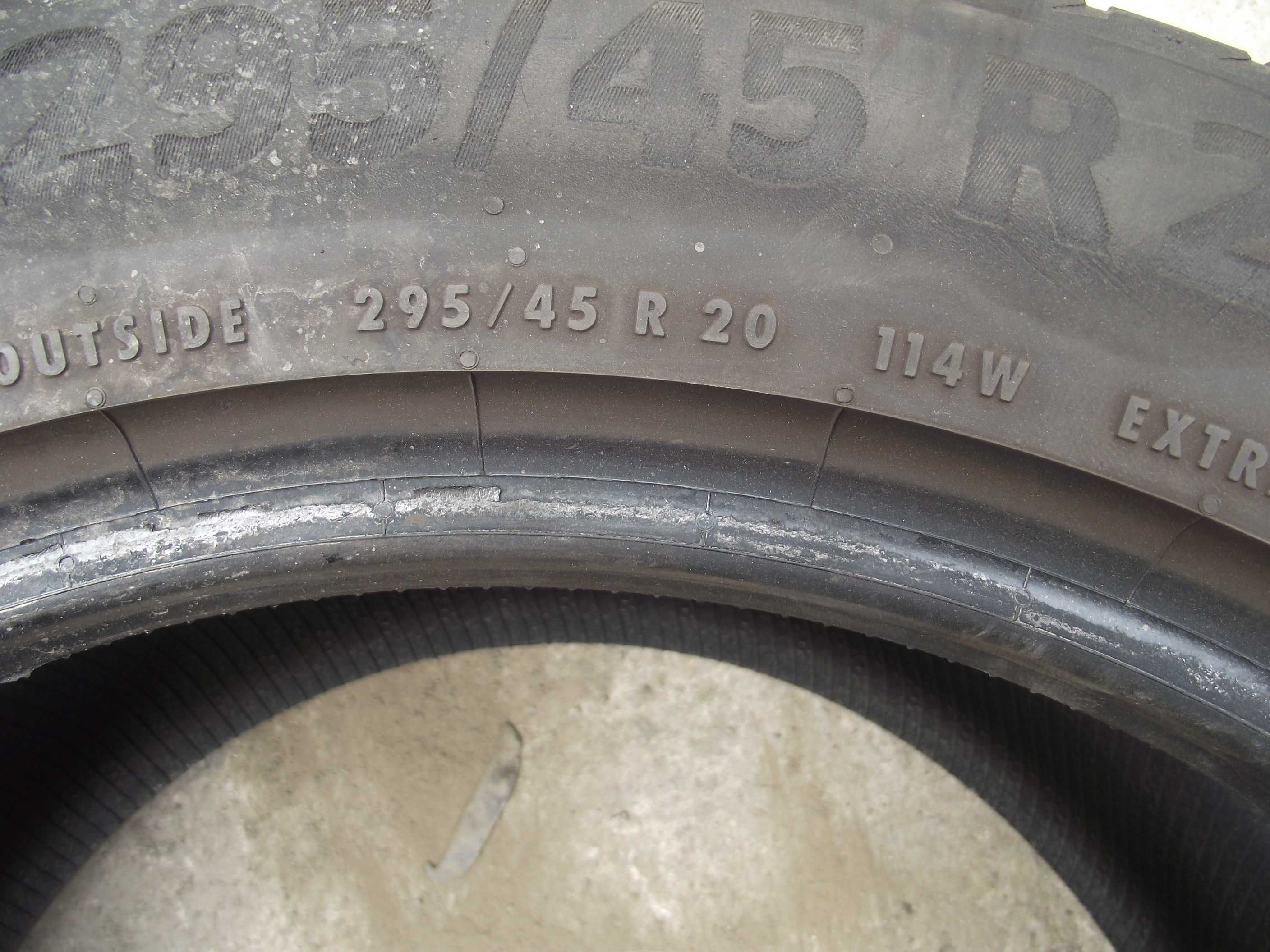 2 броя 295 45 20 Continental
