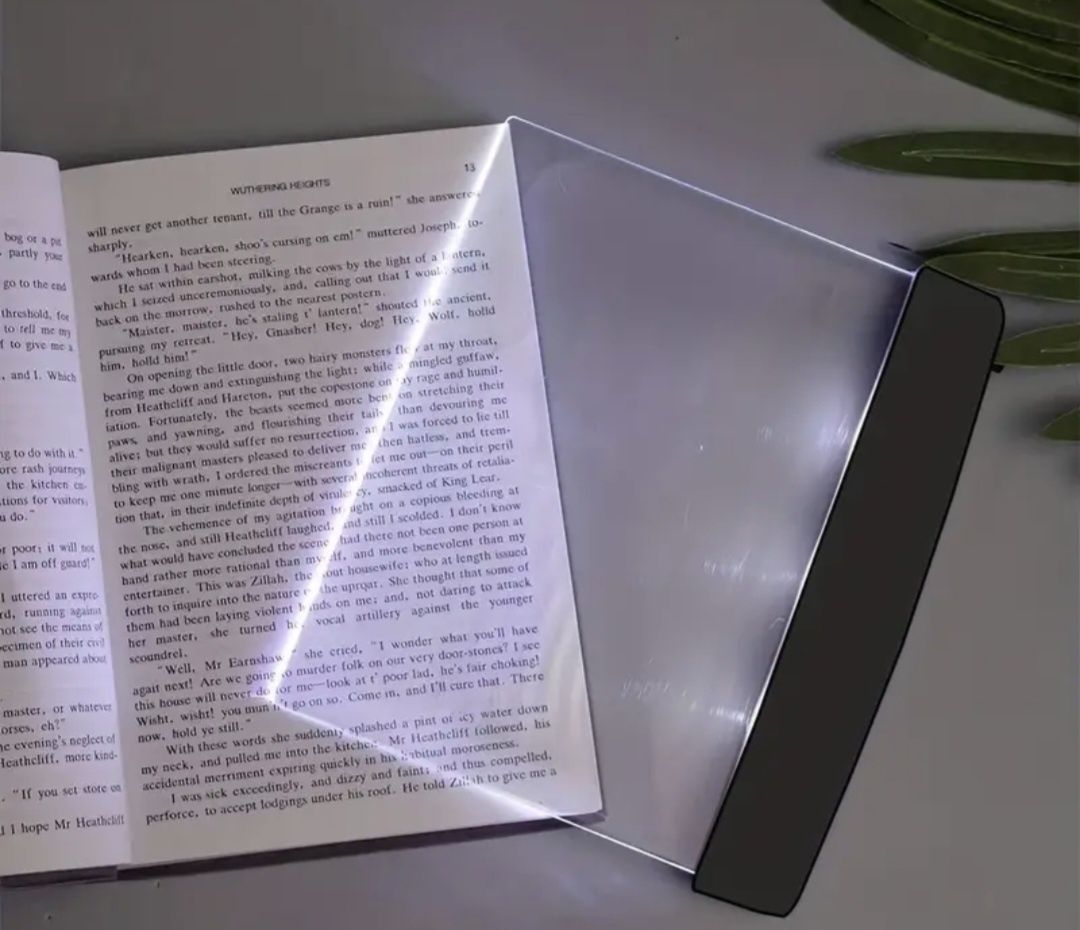 Умный светильник для чтения книг!