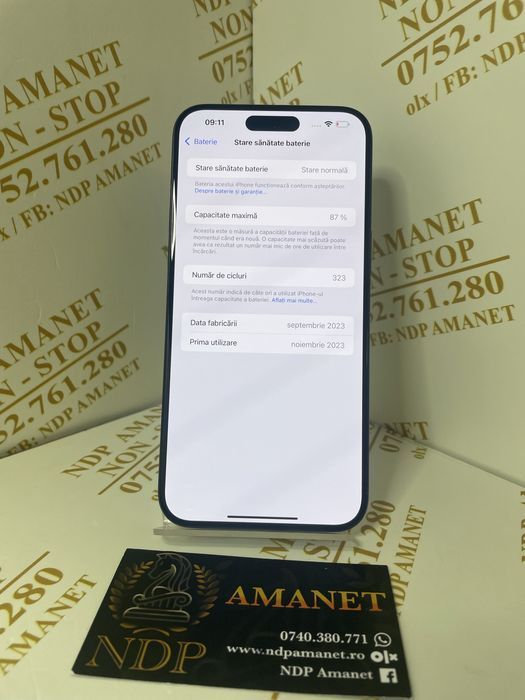 NDP Amanet Braila Iphone 15Pro Max(41929)