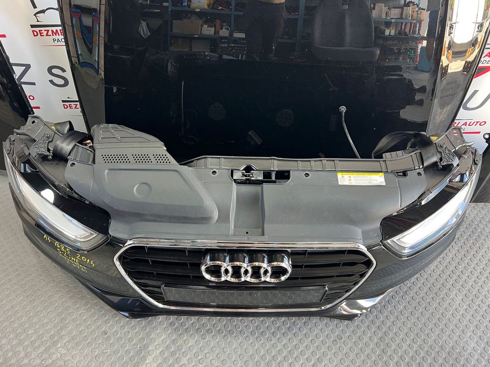 Bot Complet/Fata Bara Capota Faruri Radiatoare Audi A4 B8 S Line FL