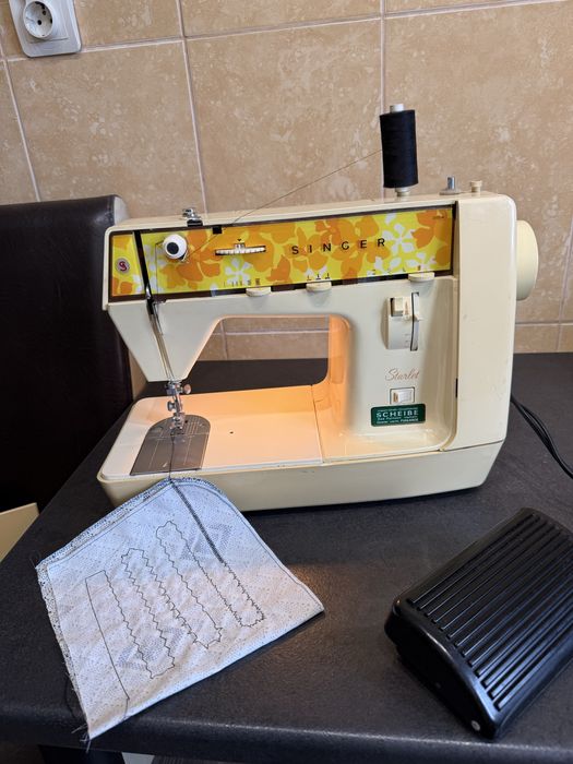 Masina de cusut festonat si butoniere singer Starlet (Getmania)