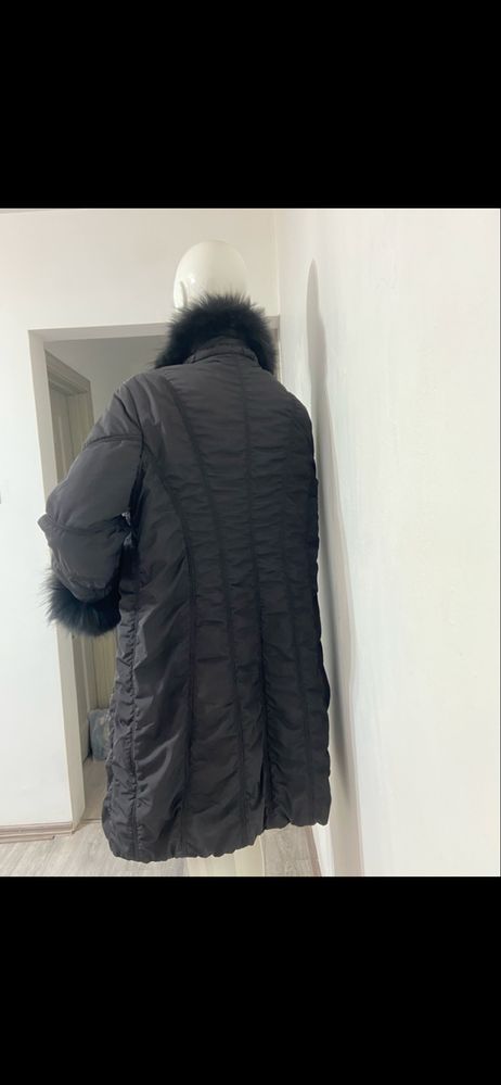 Geaca primavara cu blana naturala vulpe