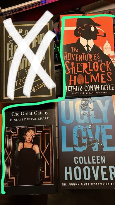 Carti in engleza si romana(editura Leda) seria romanul de dragoste