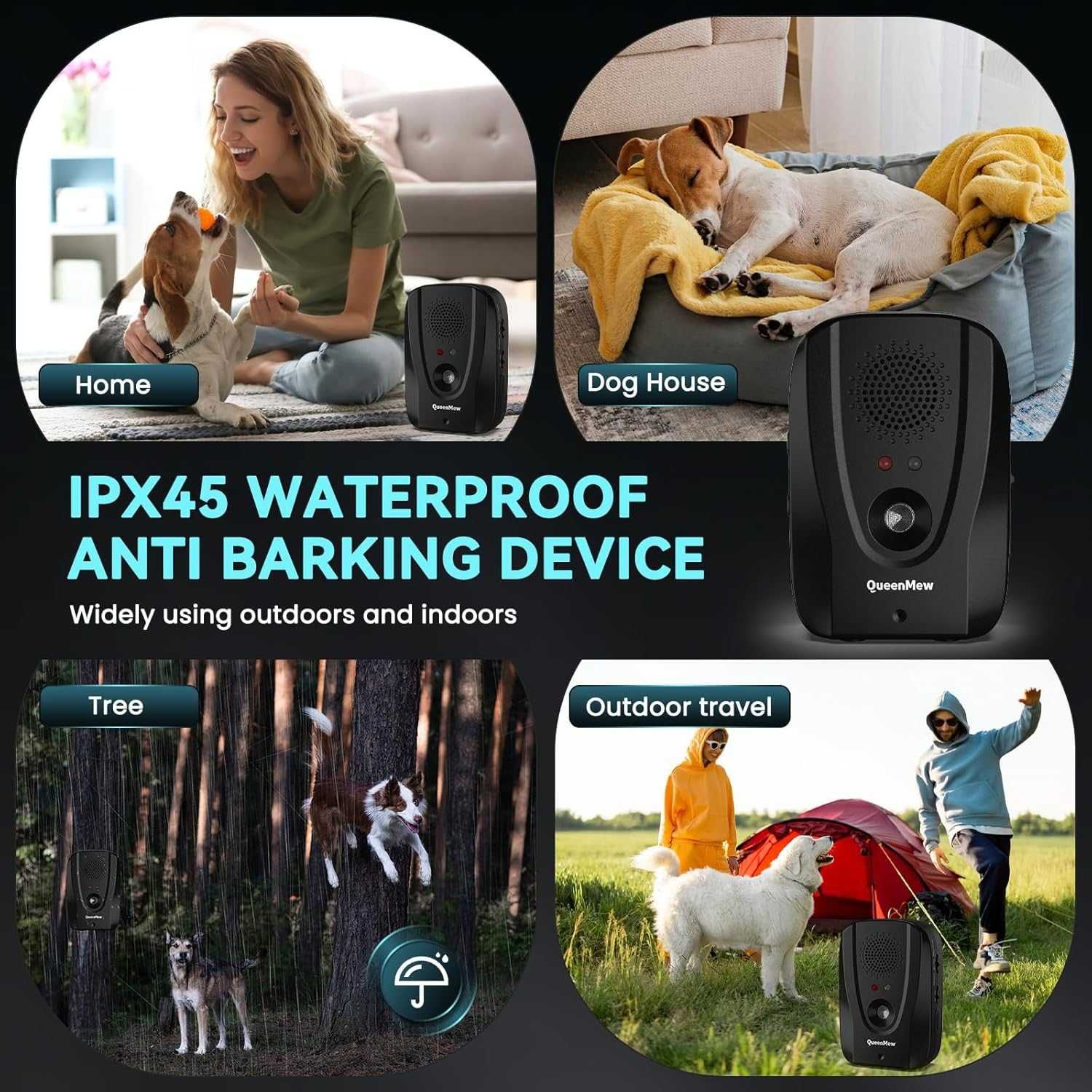 Устройство против лай Bubbacare с дистанционно, 2 в 1