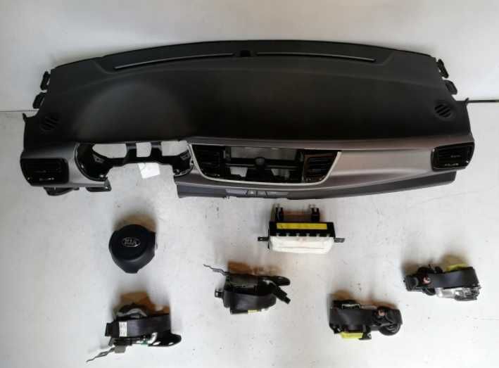 Kia Rio V / Niro kit airbag volan pasager plansa de bord set centuri