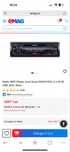 Radio MP3 Player auto Sony DSXA210UI, 4 x 55 W, USB, AUX, Rosu