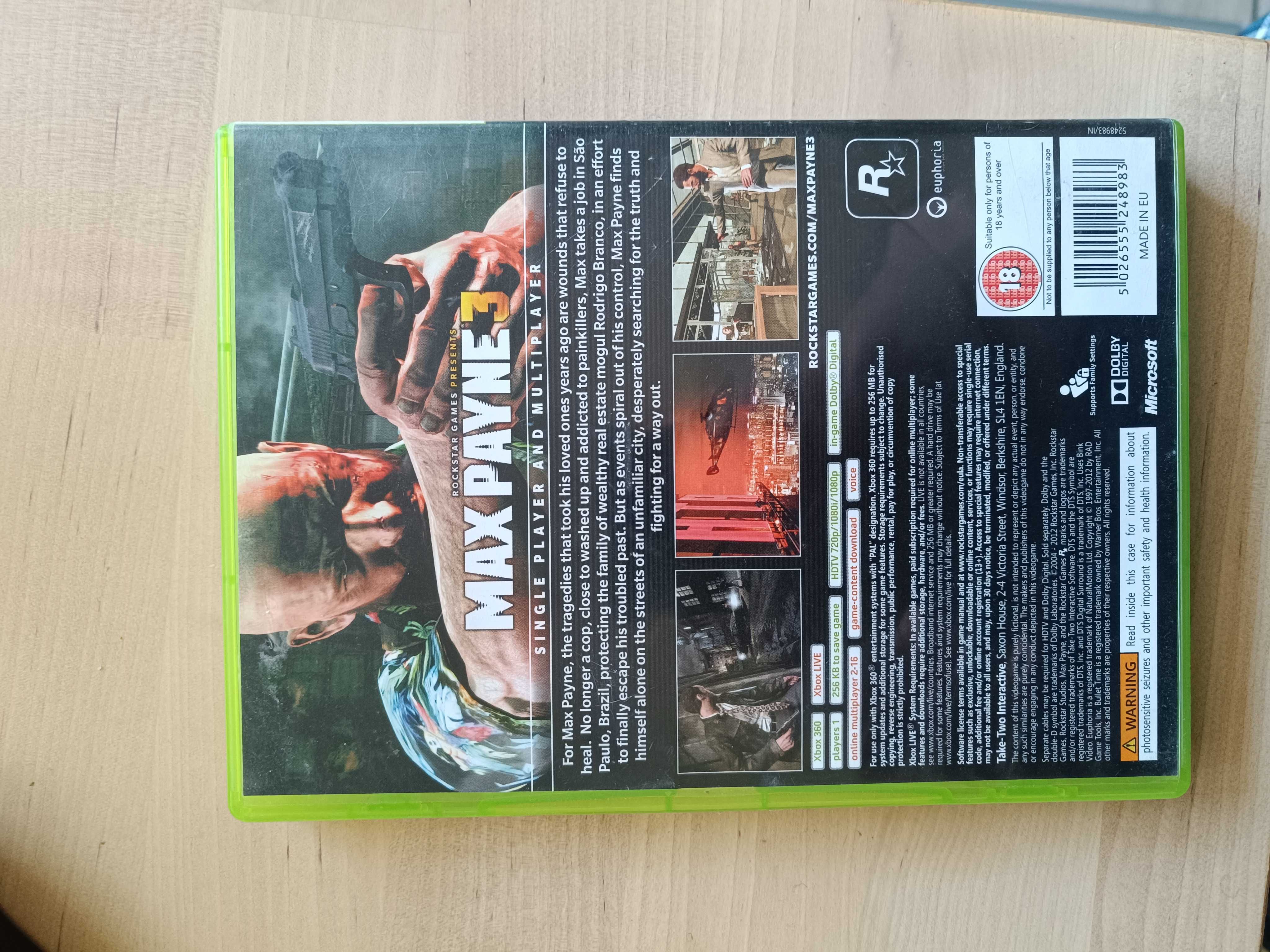 Max Payne 3 (Xbox360)