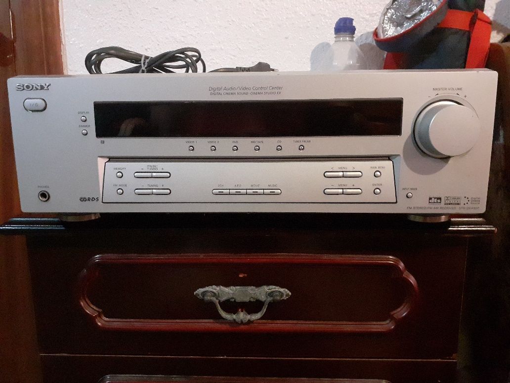 Receiver stereo tuner Sony STR/D 495 P si Radiocasetofon cu cd Philips