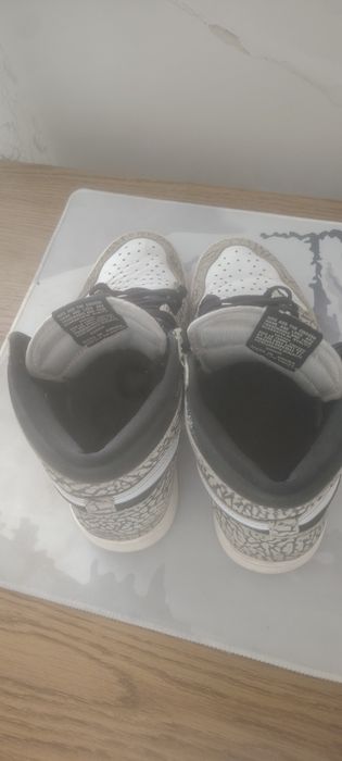 Jordan 1 High OG “White Cement” – originali, mărime 42.5