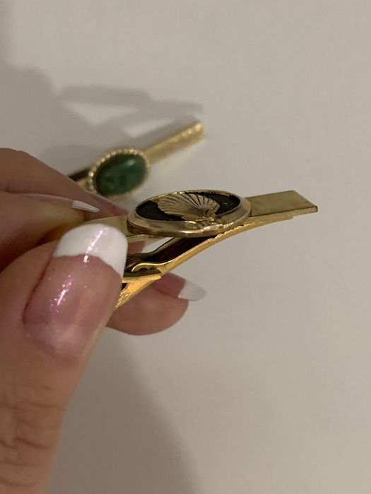 Pin de cravate placate cu aur