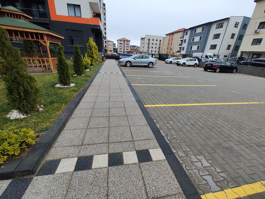 Montaj pavaj și borduri