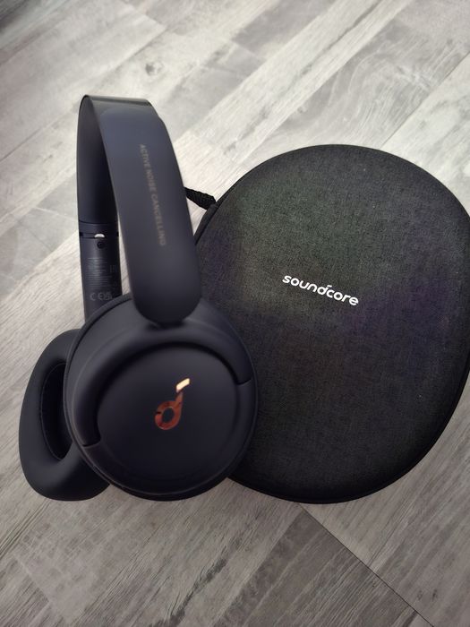 Casti Wireless Bluetooth Over-Ear Anker Soundcore Life Q30, Hybrid Act