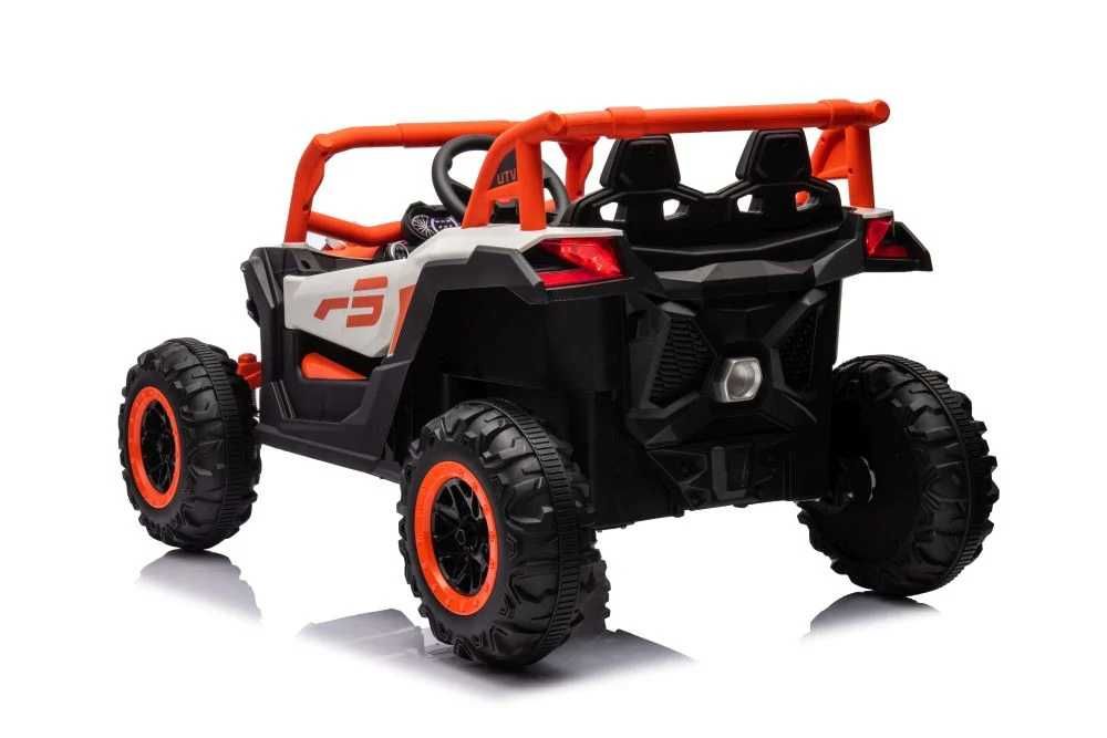 UTV electric pentru copii, 4x4, 120W, 12V 7Ah, roti moi Premium