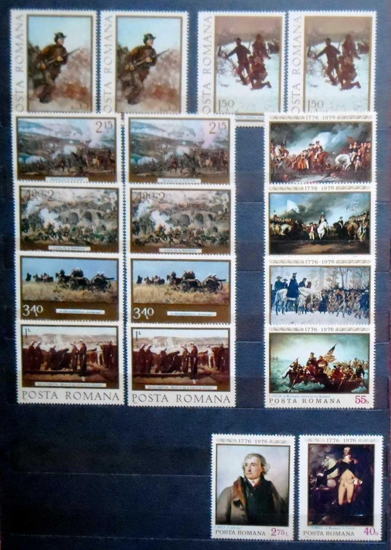 Lot timbre pictură
