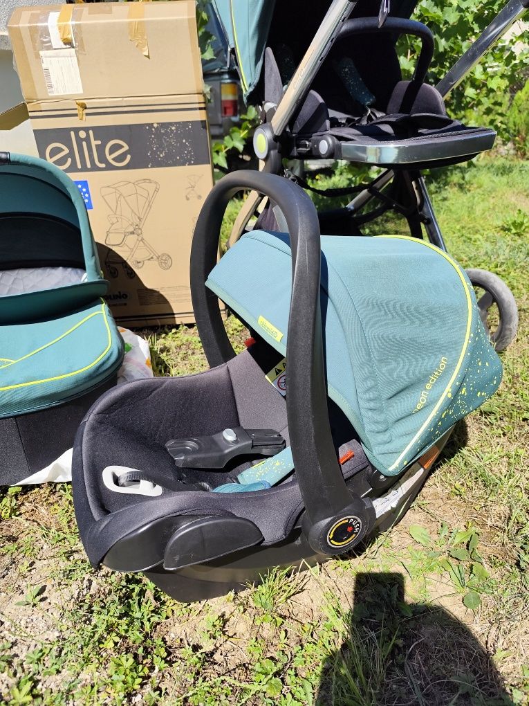 Бебешка количка Chipolino elite 3 в 1 цвят бор