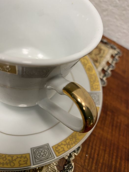 Немски порцеланови чаши за кафе фин порцелан