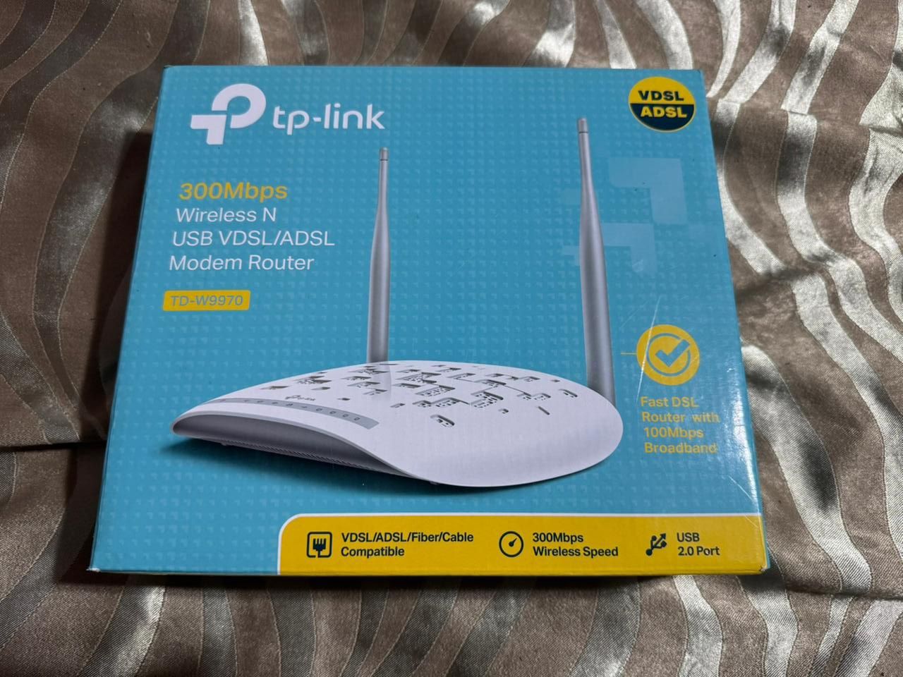 Продам модем новый TP-LINK TD-W9970 с двумя антеннами