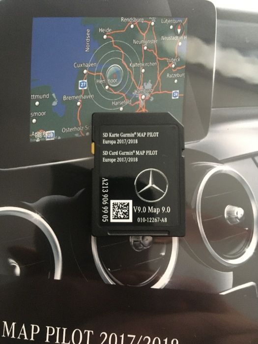 Ново Mercedes Audio 20 NTG5.5 Sd Card Активираща Първоначална Сд Карта