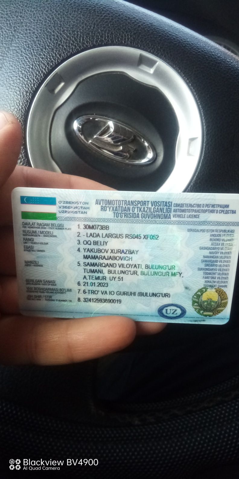 Lada Largus sotiladi