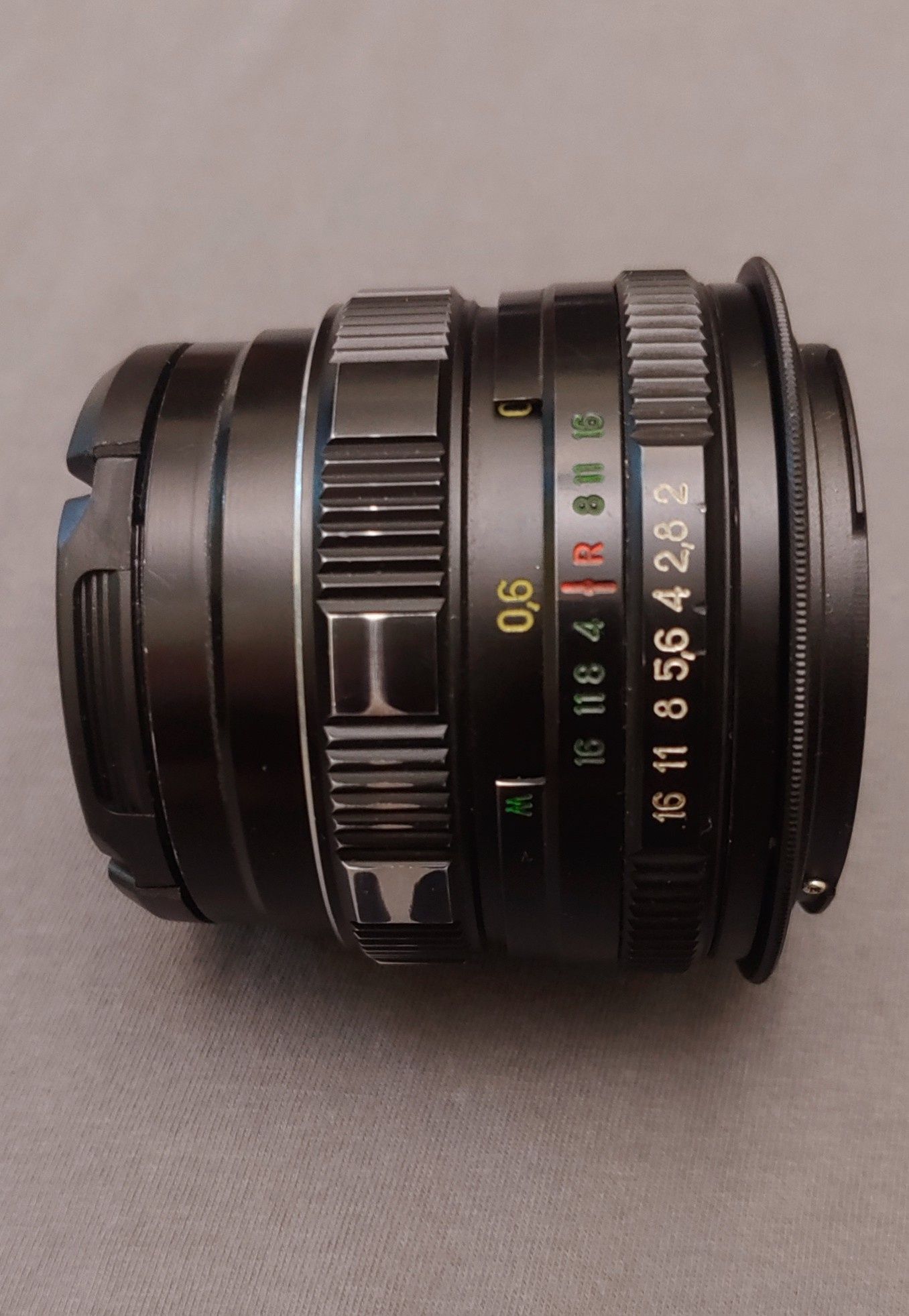 Гелиос 44M 6 с адаптером Canon M42