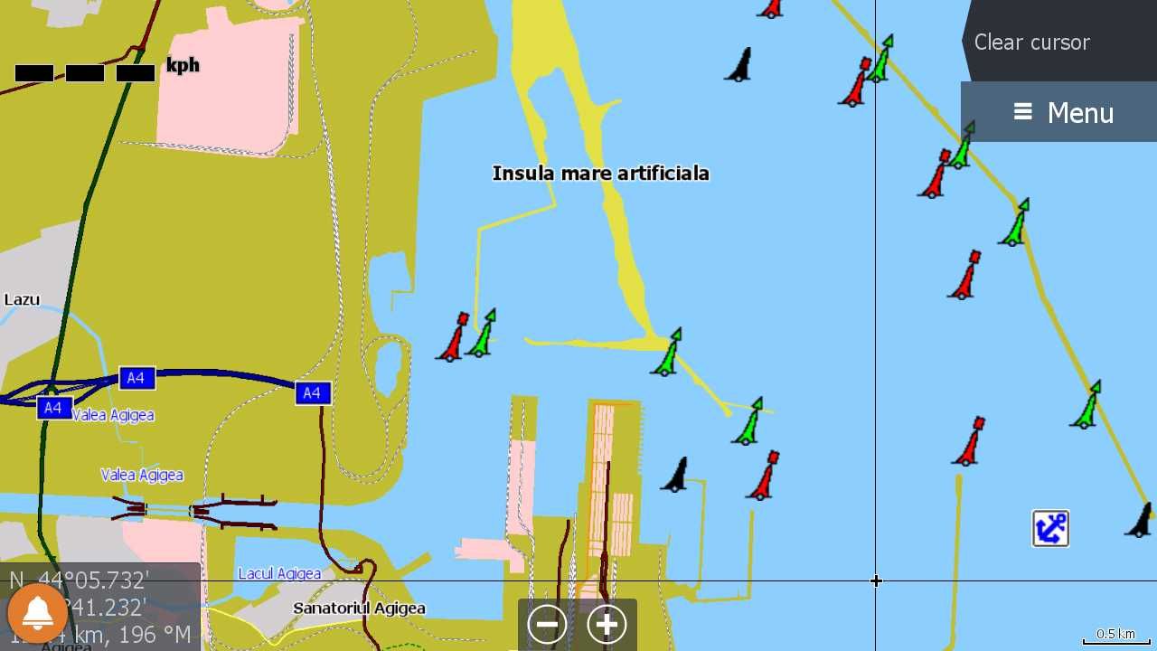 Harta Romania 2024 pentru sonar Lowrance, SIMRAD, navigație