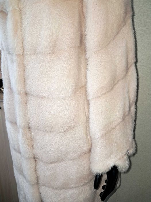 Haina de blana naturala Vizon , haină de nurca, m. L