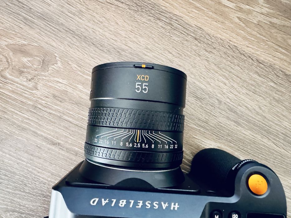 Hasselblad 55mm f2.5 ca nou!