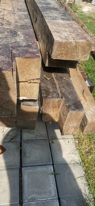 Grindă din demolarea terasei 20x20 Cu lungime de 4.6m /4 bucăți