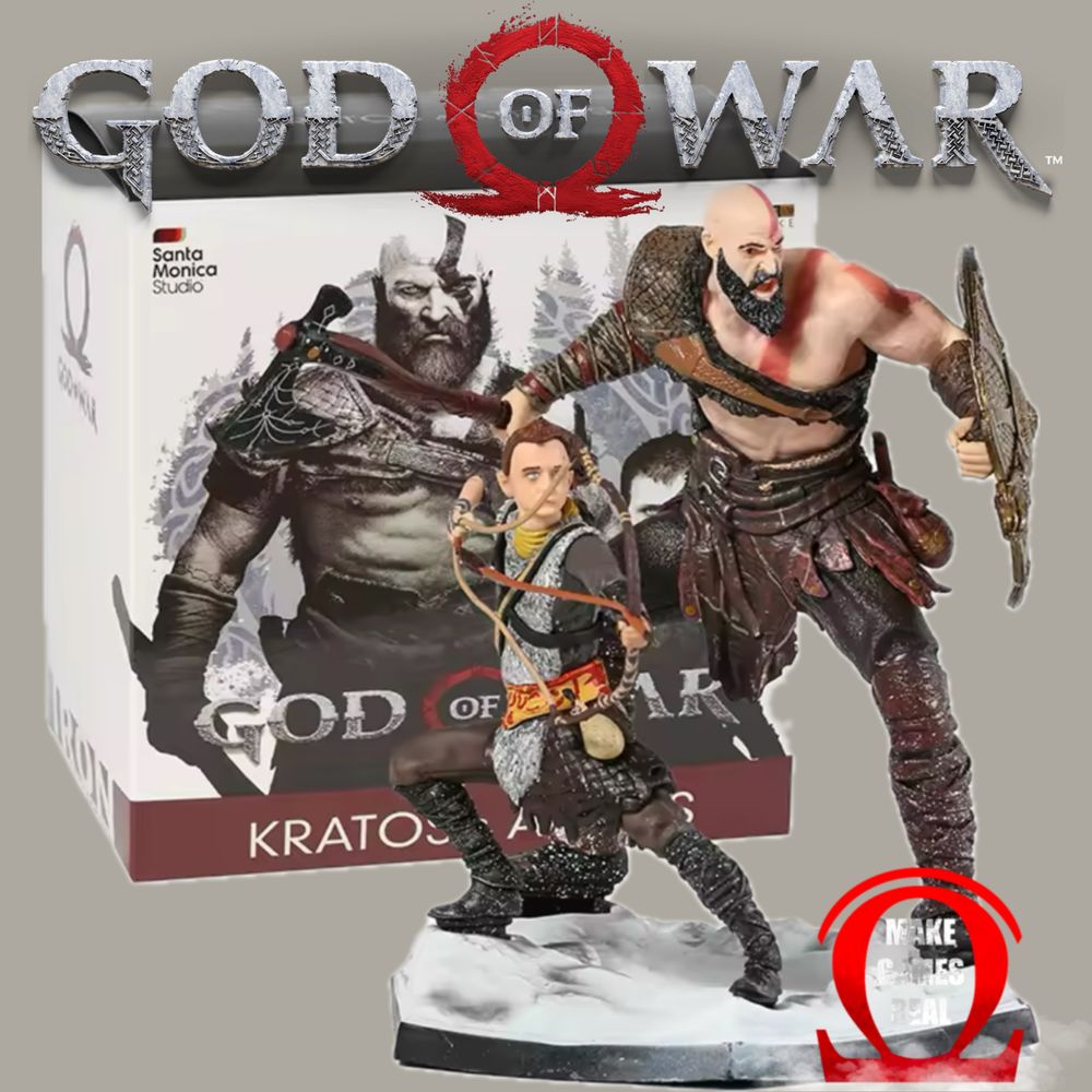 Екшън фигура God of War - Kratos & Atreus