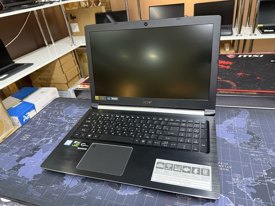 Ноутбук Acer Aspire 7 - Core i5-8300H/8Gb/512Gb/GTX1050