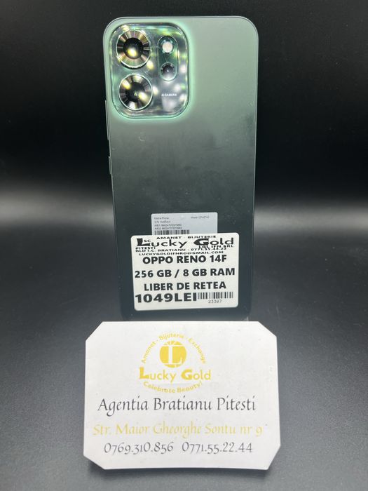 Oppo Reno 14F 256gb 8gb Ram Liber de retea cod produs 23387
