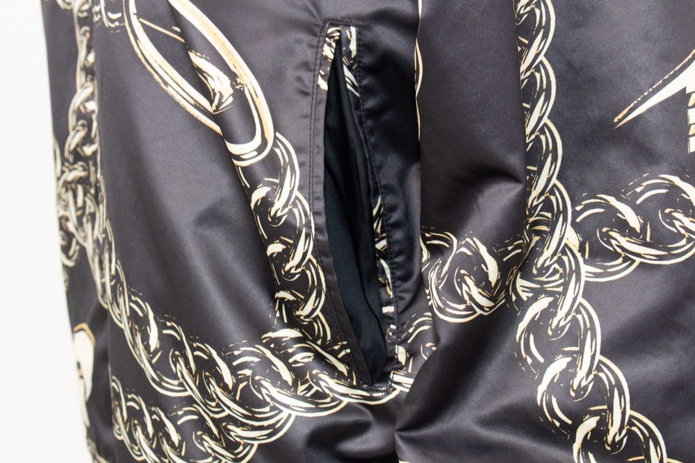 Nike Оригинално дамско яке Synthetic Fill Icon Clash черно/златисто М