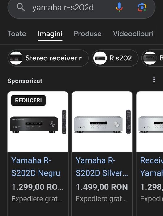 Amplificator Yamaha  r-s202d