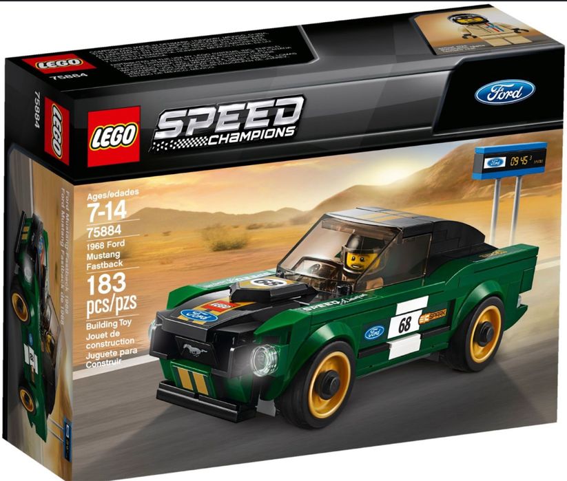 Lego Speed Champions 75884 - 1968 Ford Mustang Fastback (2018)
