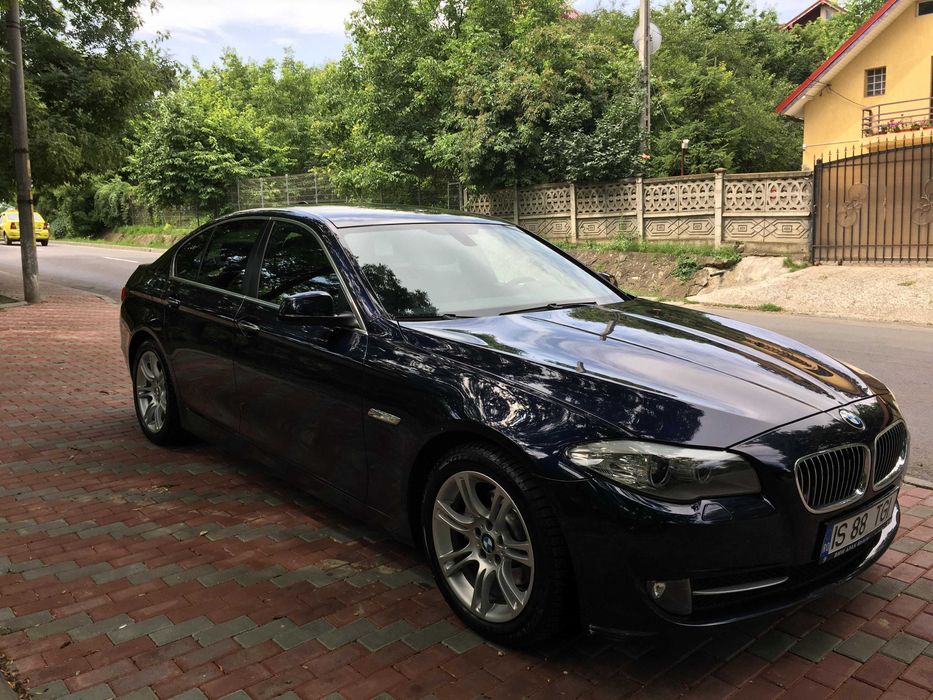 BMW Seria 5 F10 Automat |Albastru Imperial Metalizat| Piele Maro| 2012