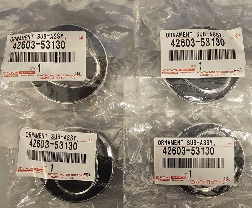 Capace originale jante aliaj LEXUS OEM silver sau black