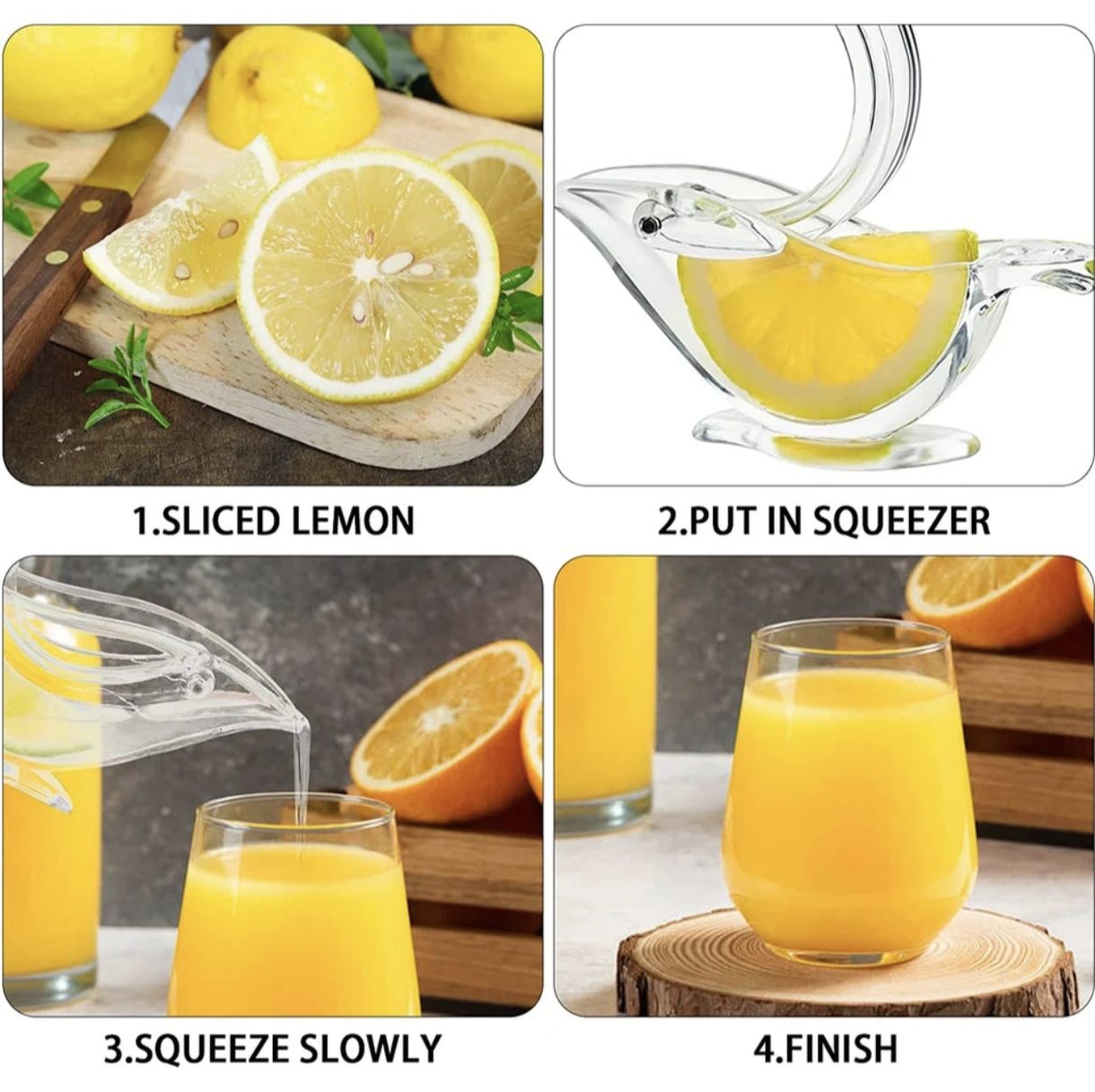 Лимонена цедка за изстискване на лимони!
