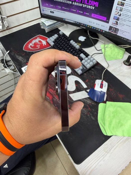 Iphone 14 pro max sotladi holati ideal xich qati alshmagan ochlmgan