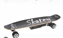 Skateboard Electric SKATEY 117x37x21/cm  cu telecomanda si incarcator