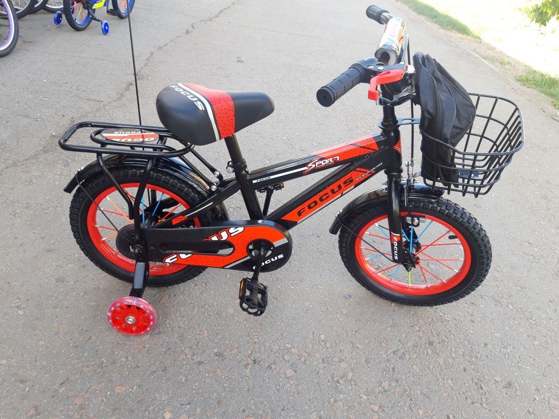 Детские велосипеды новые 2х и 3х колесные