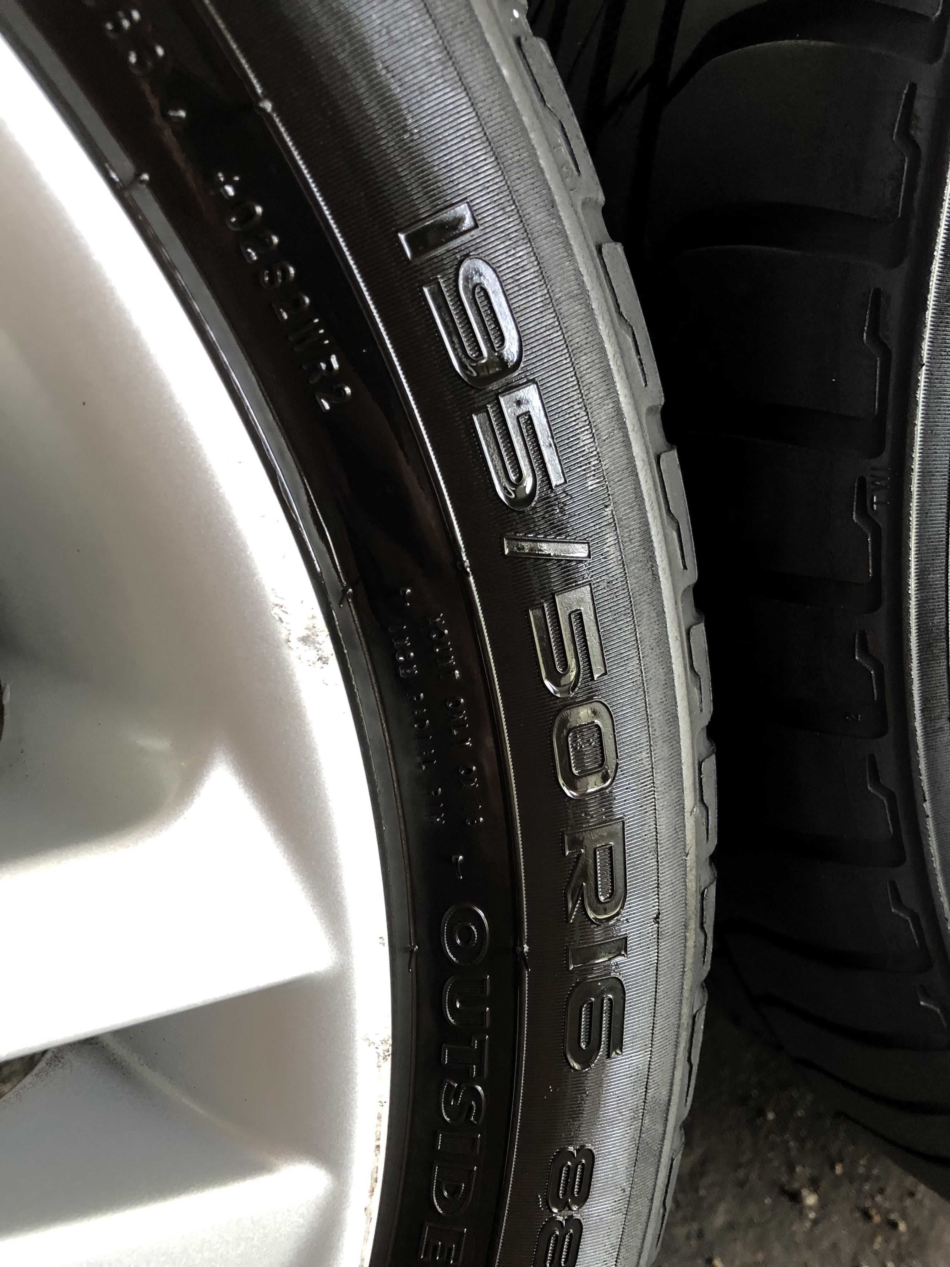 4 броя джанти за Mitsubishi с летни гуми 195/50/R16