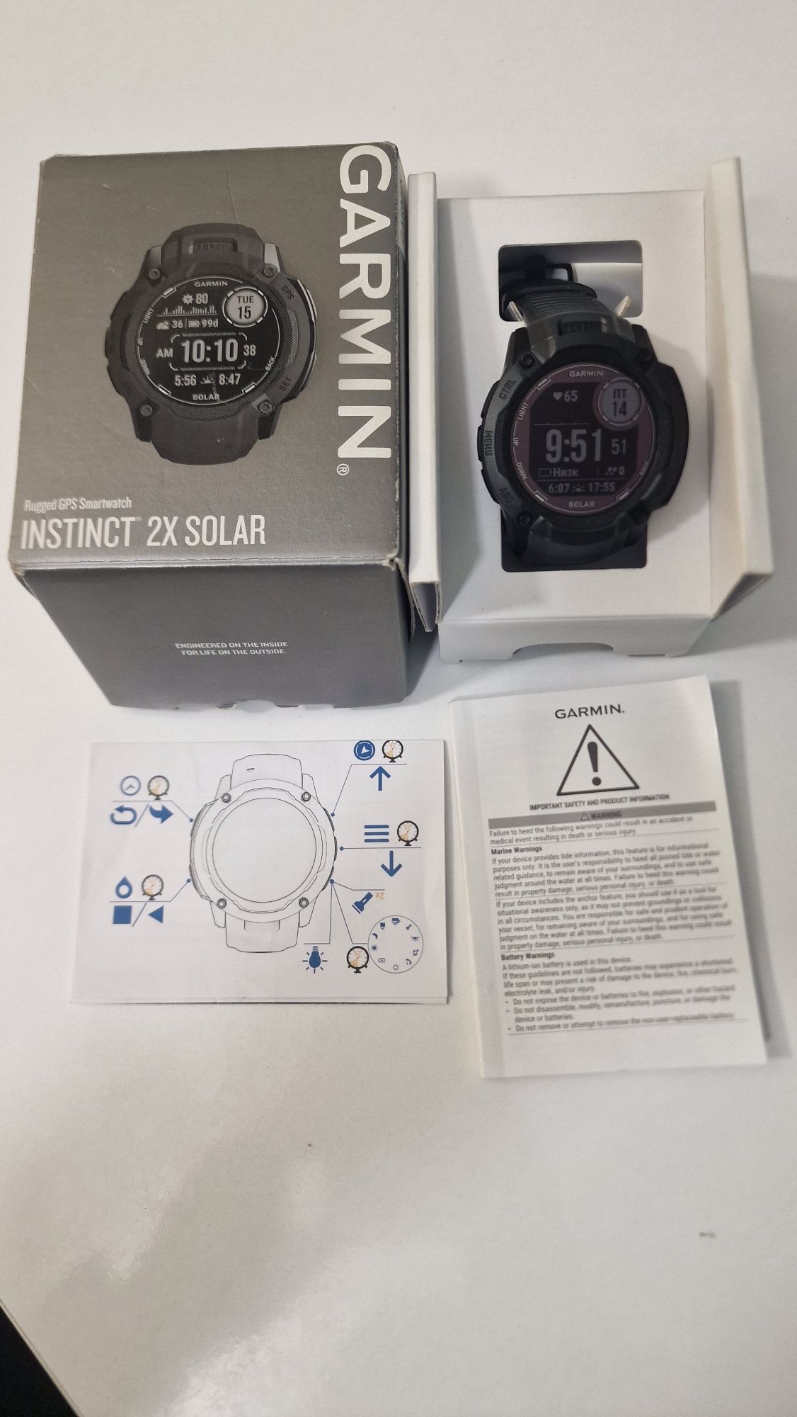 Garmin instinct 2X solar