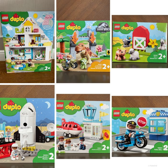 Лего дупло lego duplo 10939, 10944,10949,10900,10929