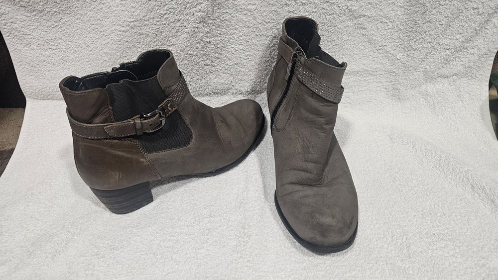 Ghete bocanci gri, nr 38,5