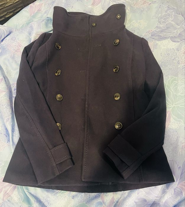 Дамско палто синьо