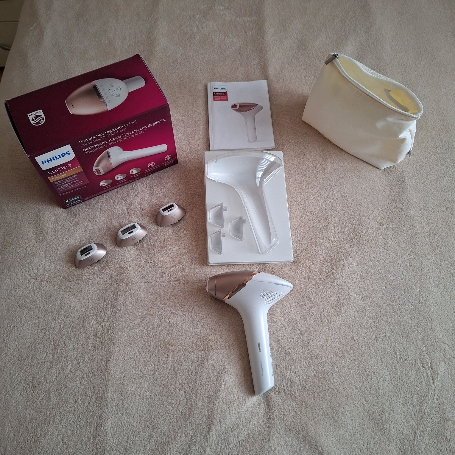 Фотоепилатор IPL Philips Lumea Prestige BRI956/00, Smartskin сензор