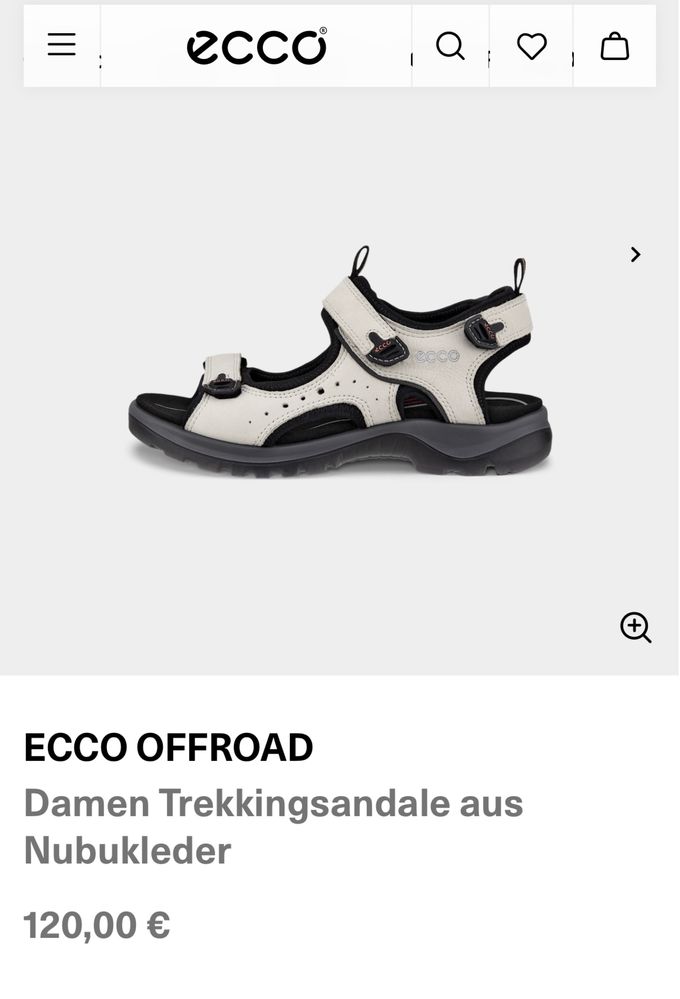 Сандали ECCO  OFFROAD .Номер 40